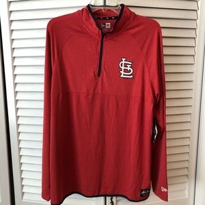 *NWT* New Era St. Louis Cardinals 1/4 Zip Pullover